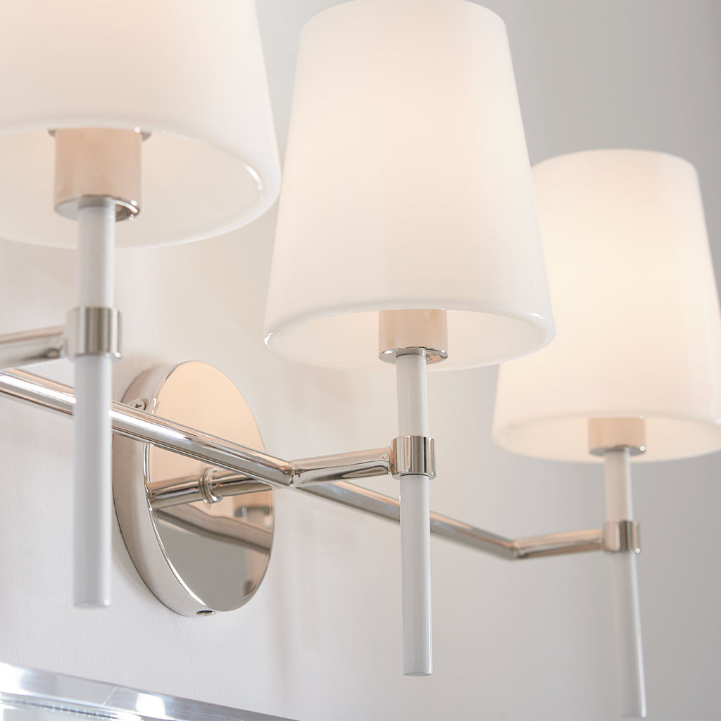 KSV1013PNGW Monroe 3 Light Bathroom Vanity | Alternate Image