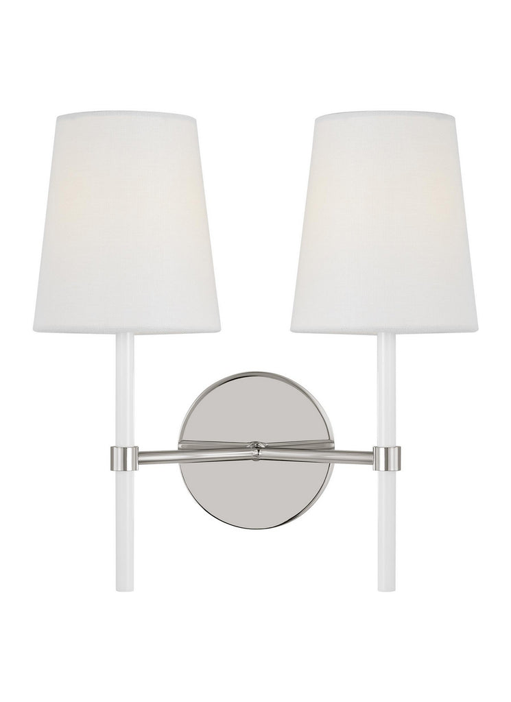 KSW1102PNGW Monroe 2 Light Bathroom Vanity | Main Image