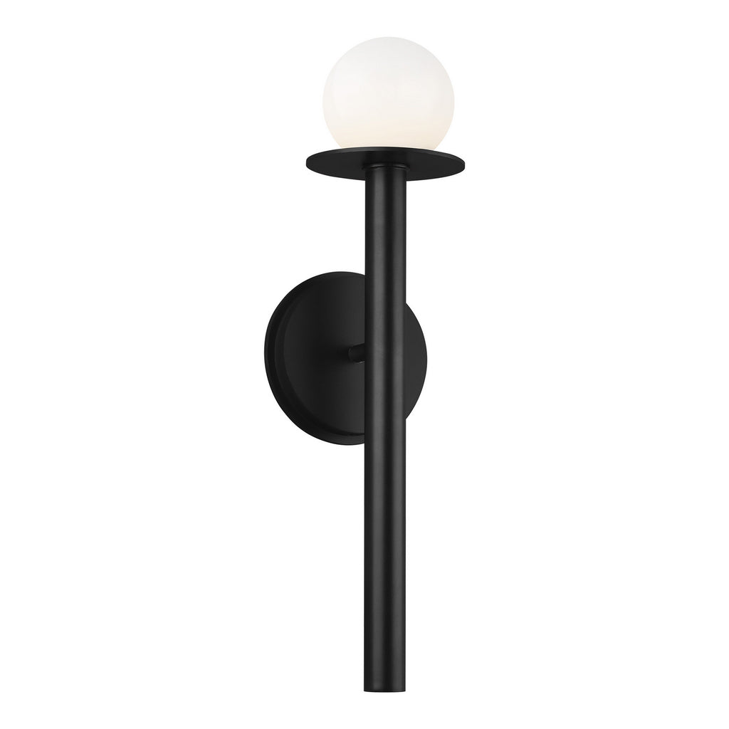 KW1001MBK Nodes 1 Light Bathroom Vanity | Main Image