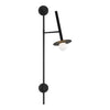 KW1031MBK Nodes 1 Light Bathroom Vanity | Main Image
