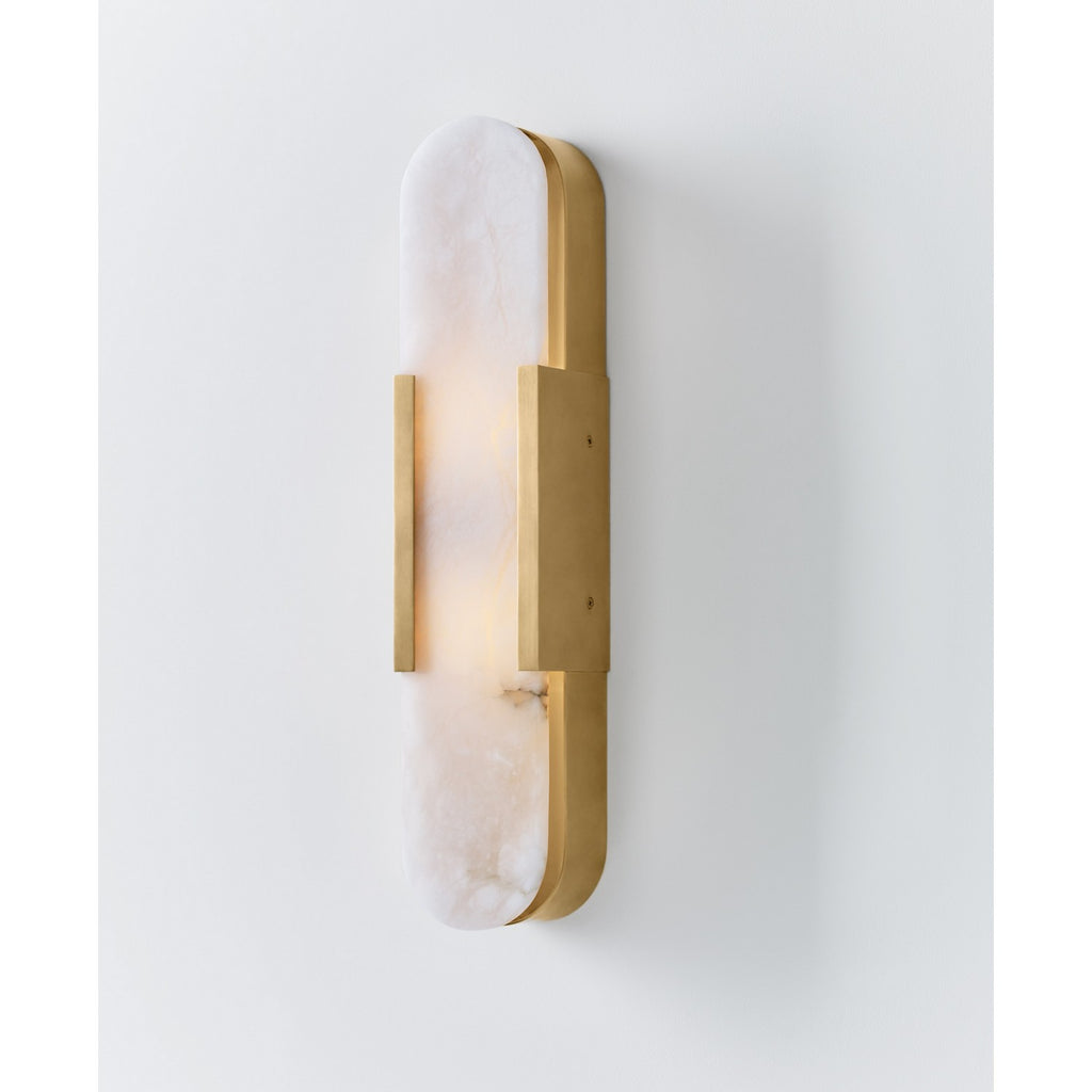 KW2013ABALB Kelly Wearstler Melange 2 Light Sconce | Alternate Image