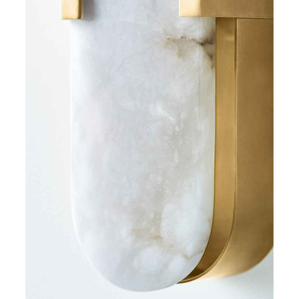 KW2013ABALB Kelly Wearstler Melange 2 Light Sconce | Alternate Image