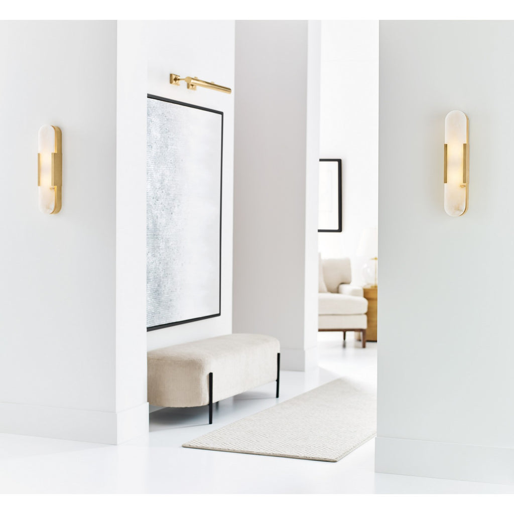 KW2013ABALB Kelly Wearstler Melange 2 Light Sconce | Lifestyle Image