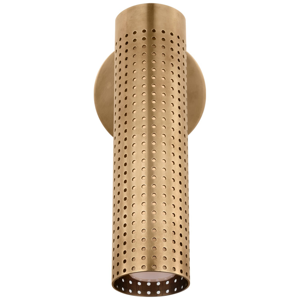 KW2067ABWG Kelly Wearstler Precision 1 Light Sconce | Alternate Image