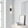 KW2282BZEC Kelly Wearstler Rousseau 1 Light Bathroom Vanity | Lifestyle Image
