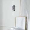 KW2282BZEC Kelly Wearstler Rousseau 1 Light Bathroom Vanity | Lifestyle Image