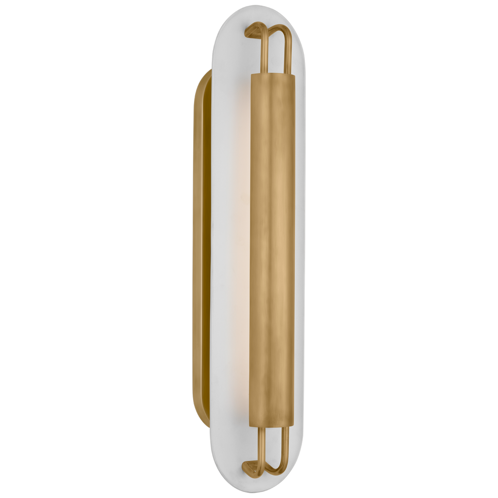 KW2506ABWHT Kelly Wearstler Teline 1 Light Sconce | Main Image