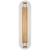 KW2506ABWHT Kelly Wearstler Teline 1 Light Sconce | Alternate Image