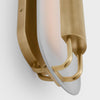 KW2506ABWHT Kelly Wearstler Teline 1 Light Sconce | Alternate Image