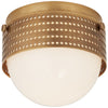 KW4056ABWG Kelly Wearstler Precision 1 Light Flush Mount | Alternate Image