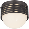 KW4056BZWG Kelly Wearstler Precision 1 Light Flush Mount | Main Image