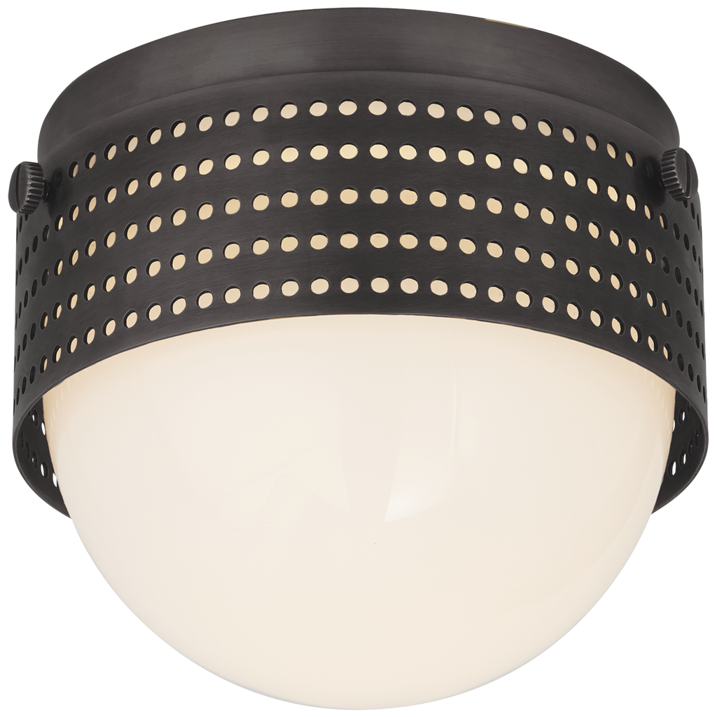 KW4056BZWG Kelly Wearstler Precision 1 Light Flush Mount | Main Image