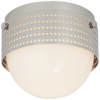 KW4056PNWG Kelly Wearstler Precision 1 Light Flush Mount | Main Image