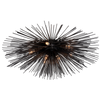 KW4070AI Kelly Wearstler Strada 10 Light Flush Mount | Main Image