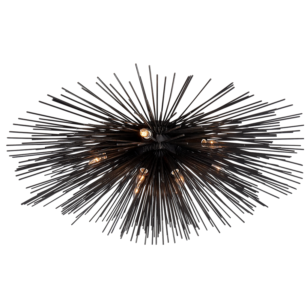 KW4070AI Kelly Wearstler Strada 10 Light Flush Mount | Main Image