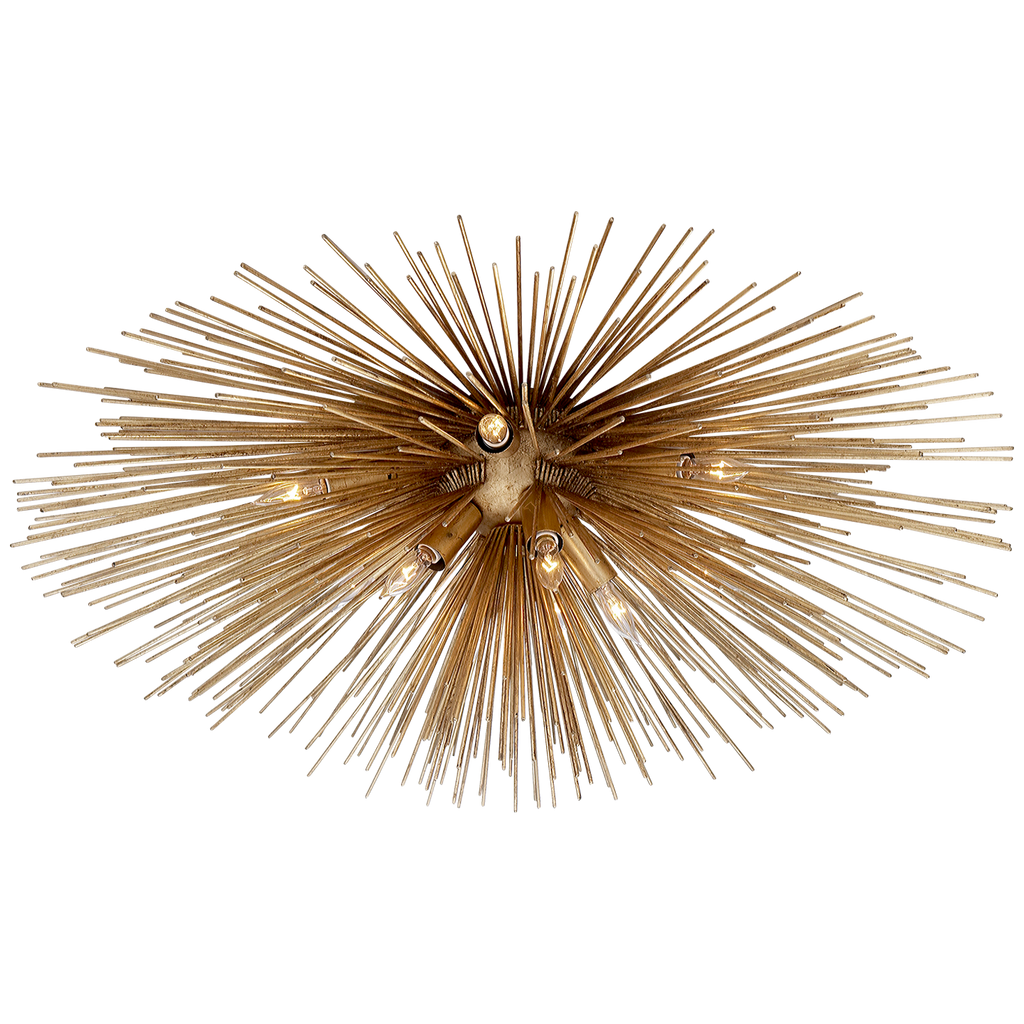 KW4070G Kelly Wearstler Strada 10 Light Flush Mount | Main Image