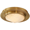 KW4093ABQ Kelly Wearstler Halcyon 1 Light Flush Mount | Alternate Image