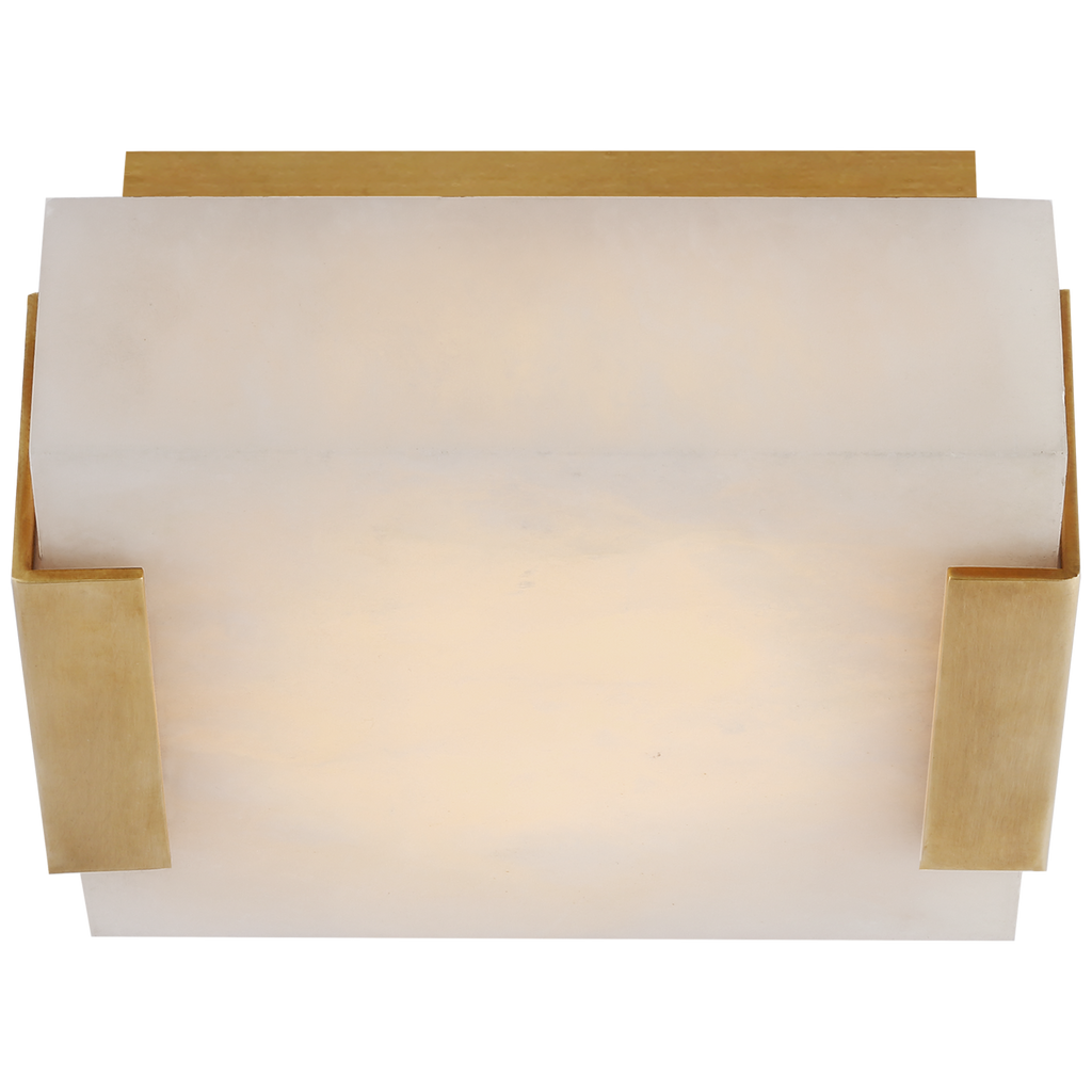 KW4110ABALB Kelly Wearstler Covet 1 Light Flush Mount | Main Image