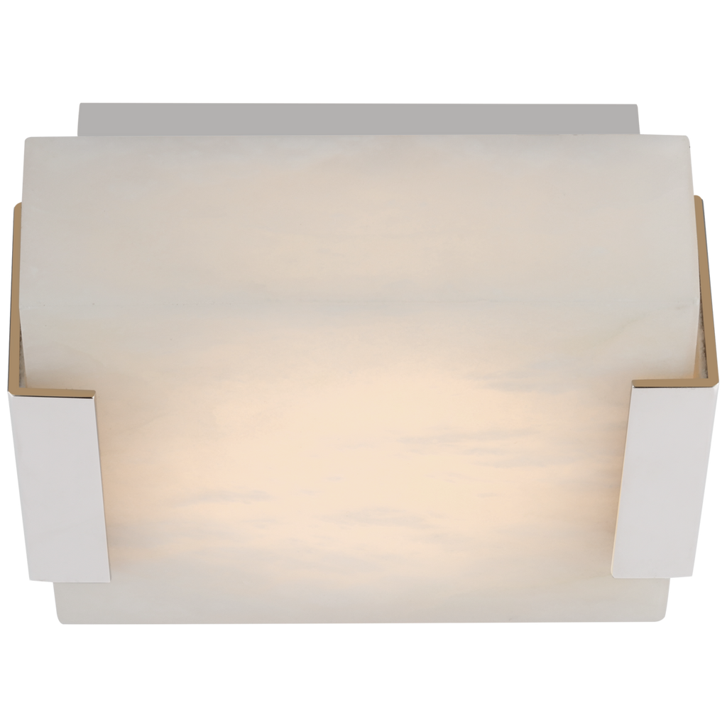 KW4110PNALB Kelly Wearstler Covet 1 Light Flush Mount | Main Image
