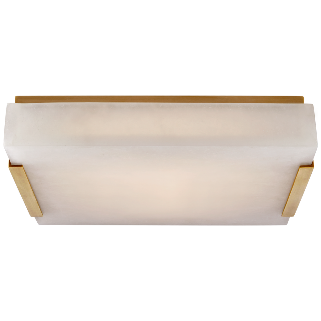KW4113ABALB Kelly Wearstler Covet 1 Light Flush Mount | Main Image