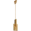 KW5440MGD Kelly Wearstler Lotura 1 Light Mini Pendant | Main Image