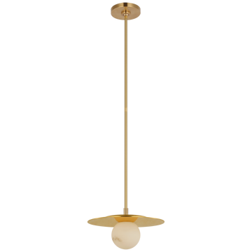 Mirrored Antique Brass