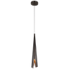 KW5630BZ Kelly Wearstler Piel 1 Light Pendant | Main Image