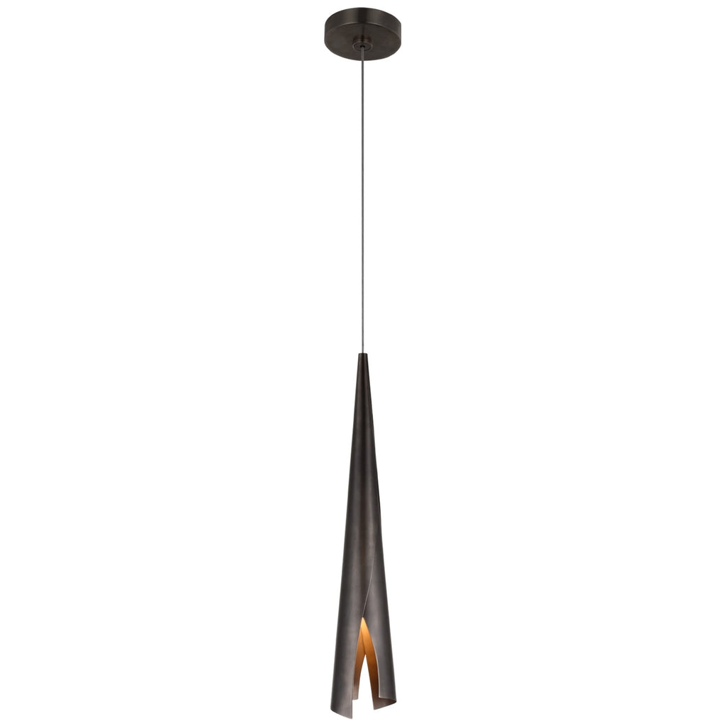 KW5630BZ Kelly Wearstler Piel 1 Light Pendant | Alternate Image