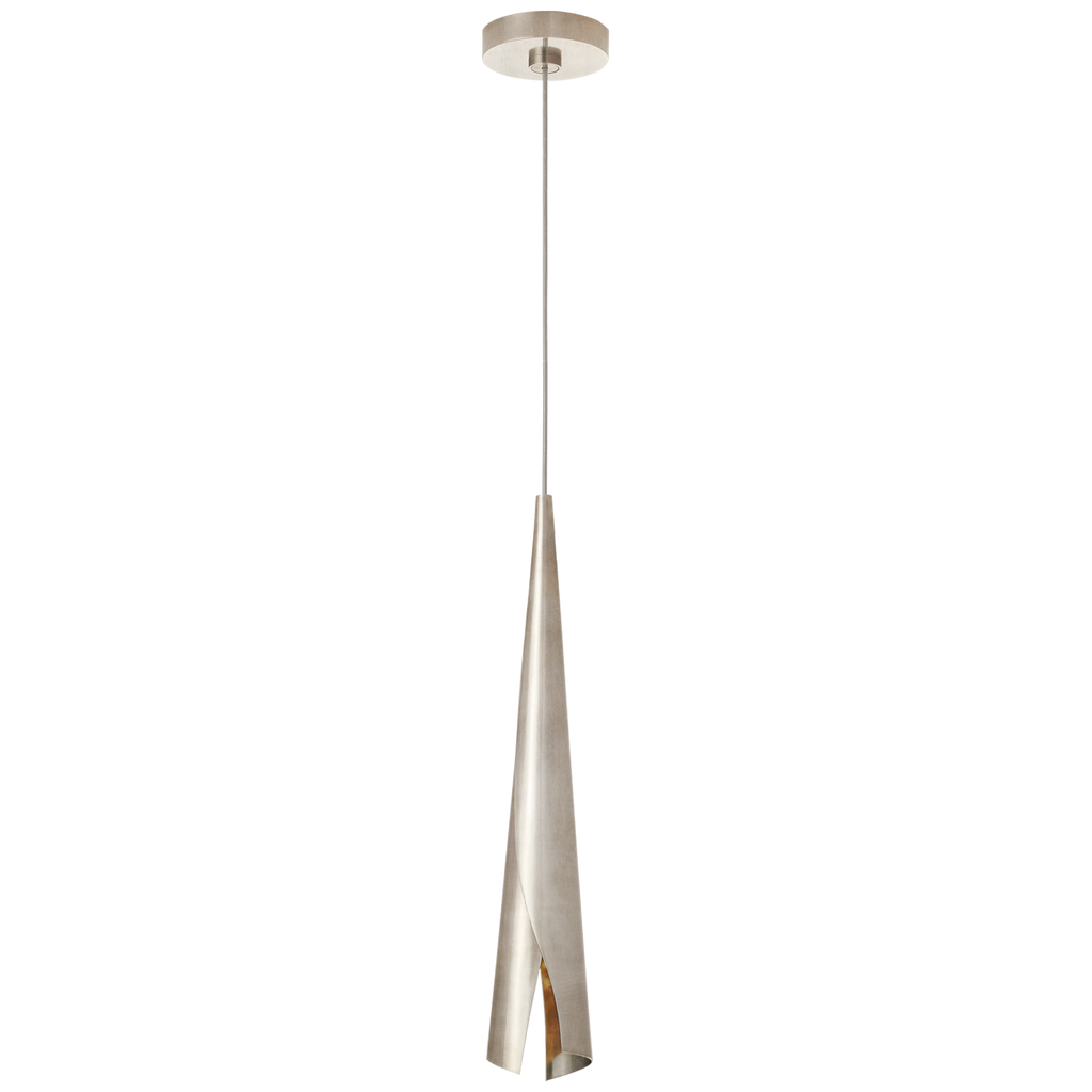 KW5630PWT Kelly Wearstler Piel 1 Light Pendant | Main Image