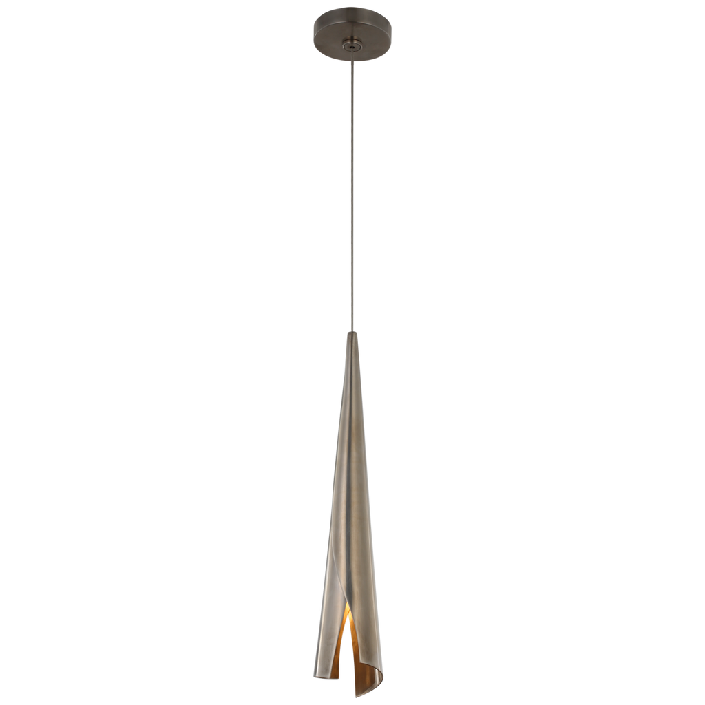 KW5630PWT Kelly Wearstler Piel 1 Light Pendant | Alternate Image
