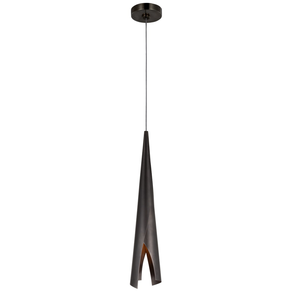 KW5631BZ Kelly Wearstler Piel 1 Light Pendant | Main Image
