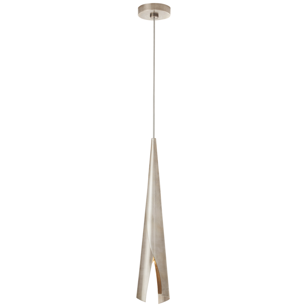 KW5631PWT Kelly Wearstler Piel 1 Light Pendant | Main Image