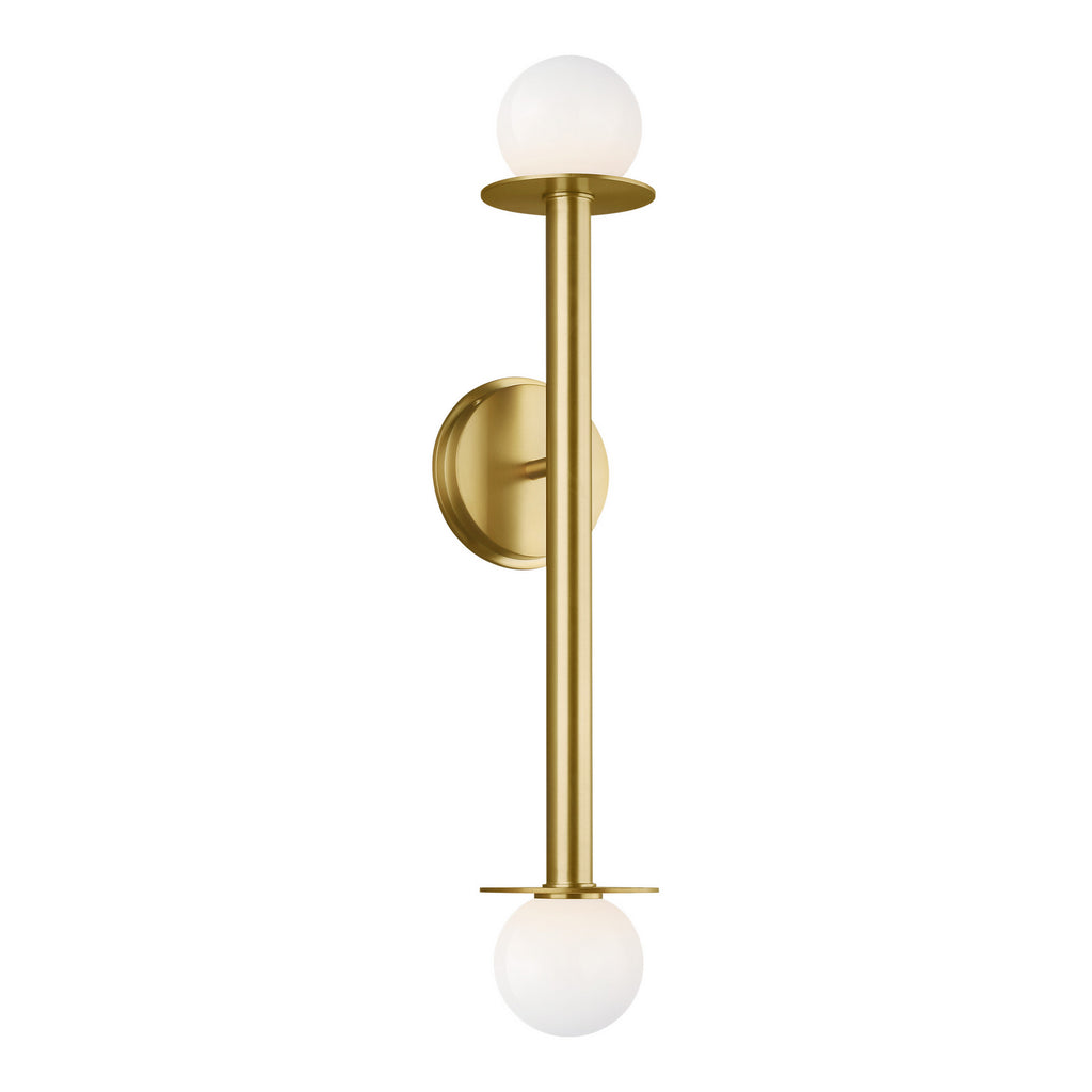 KWL1012BBS Nodes 2 Light Bathroom Vanity | Main Image