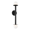KWL1012MBK Nodes 2 Light Bathroom Vanity | Main Image