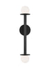 KWL1012MBK Nodes 2 Light Bathroom Vanity | Alternate Image