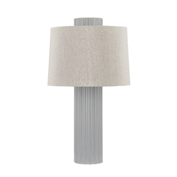 Aged Brass/Ceramic Shell Grey