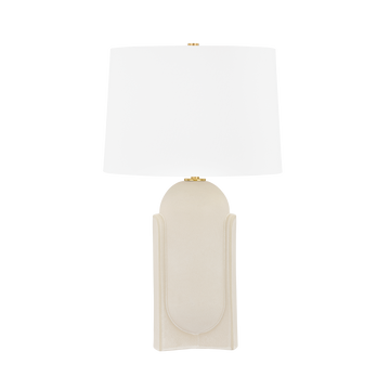 Aged Brass/Ceramic Moonstone Sand