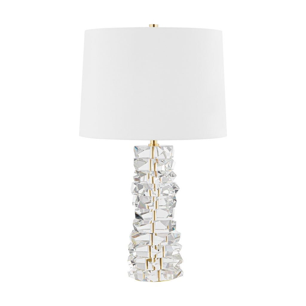 L5929-AGB Bellarie 1 Light Table Lamp Main Image