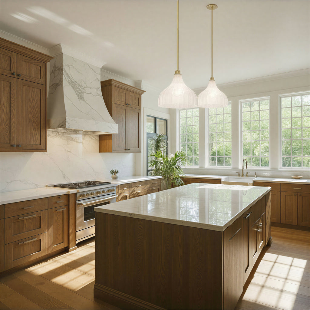 LAY-305-LG Layton 15'' Pendant | Lifestyle Image