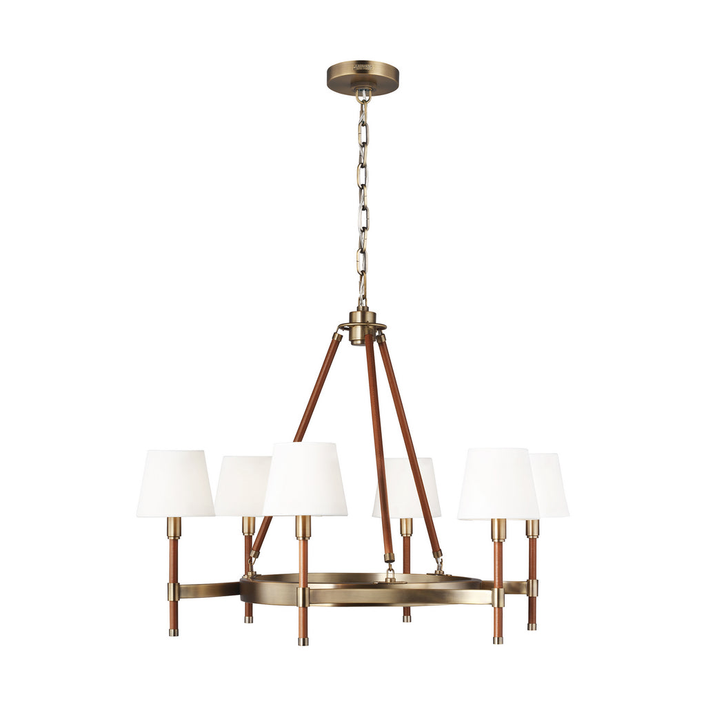 LC1006TWB Katie 6 Light Chandelier | Main Image