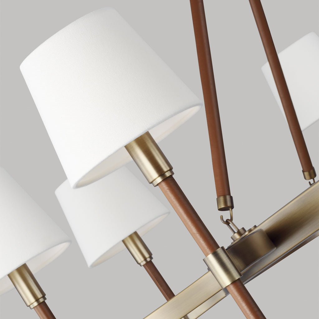 LC1018TWB Katie 8 Light Chandelier | Alternate Image