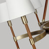 LC1018TWB Katie 8 Light Chandelier | Alternate Image