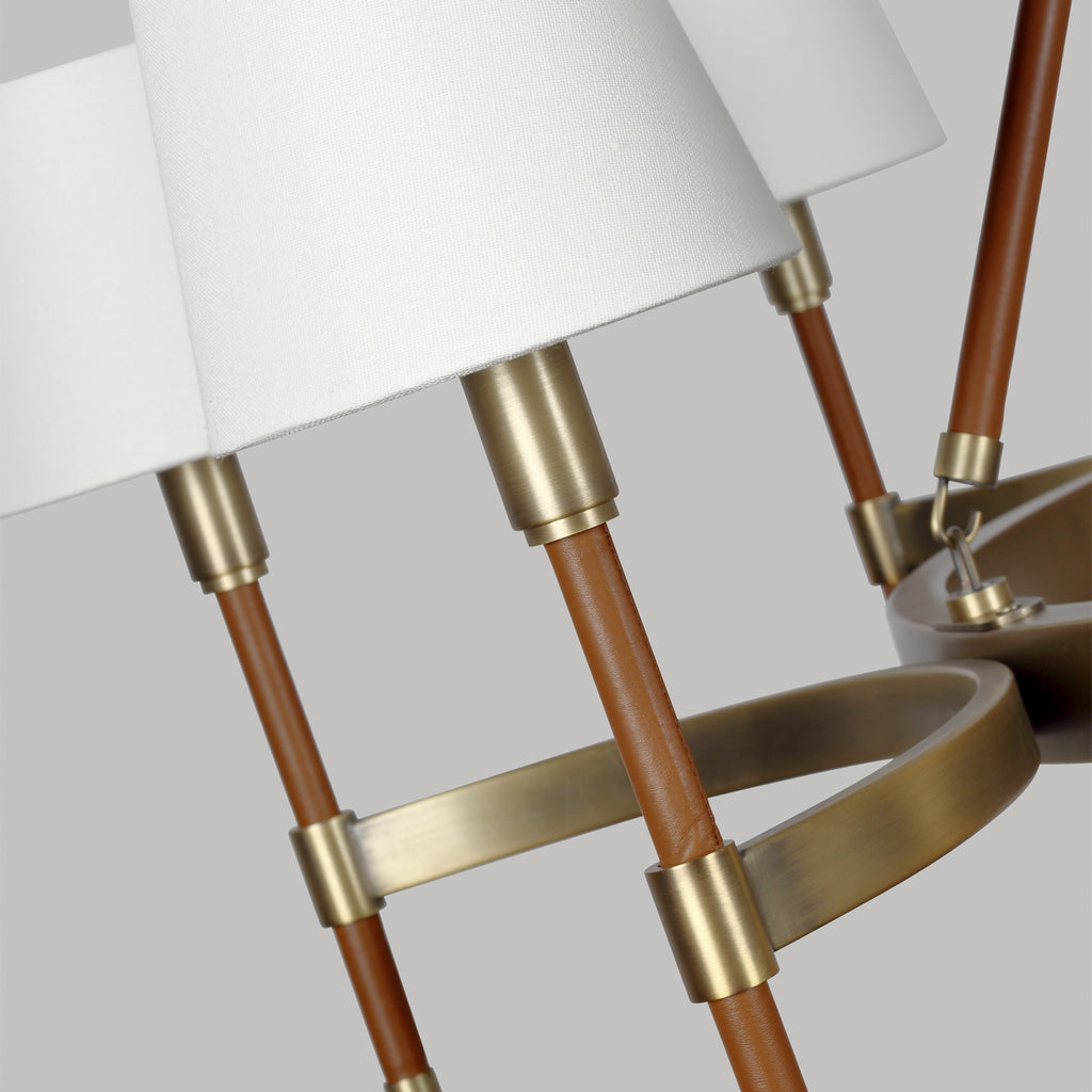 LC1018TWB Katie 8 Light Chandelier | Alternate Image