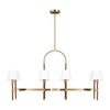 LC1028TWB Katie 8 Light Chandelier | Main Image