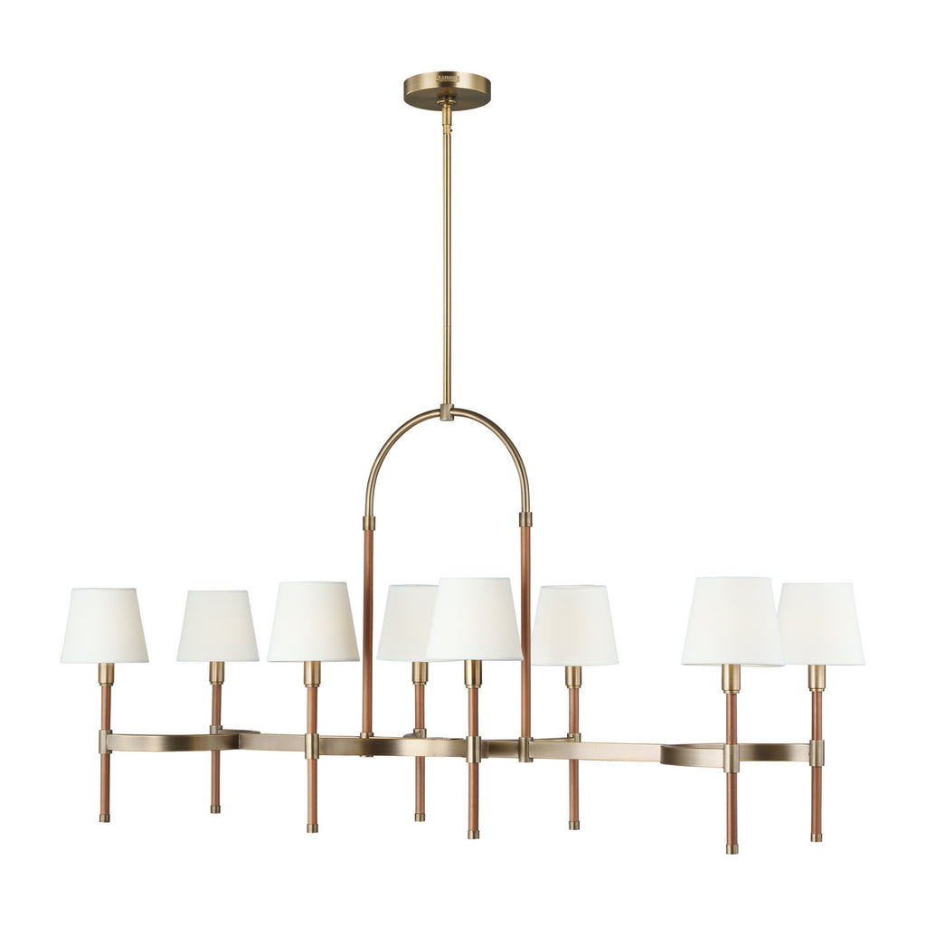 LC1028TWB Katie 8 Light Chandelier | Alternate Image