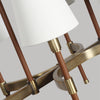 LC1028TWB Katie 8 Light Chandelier | Alternate Image