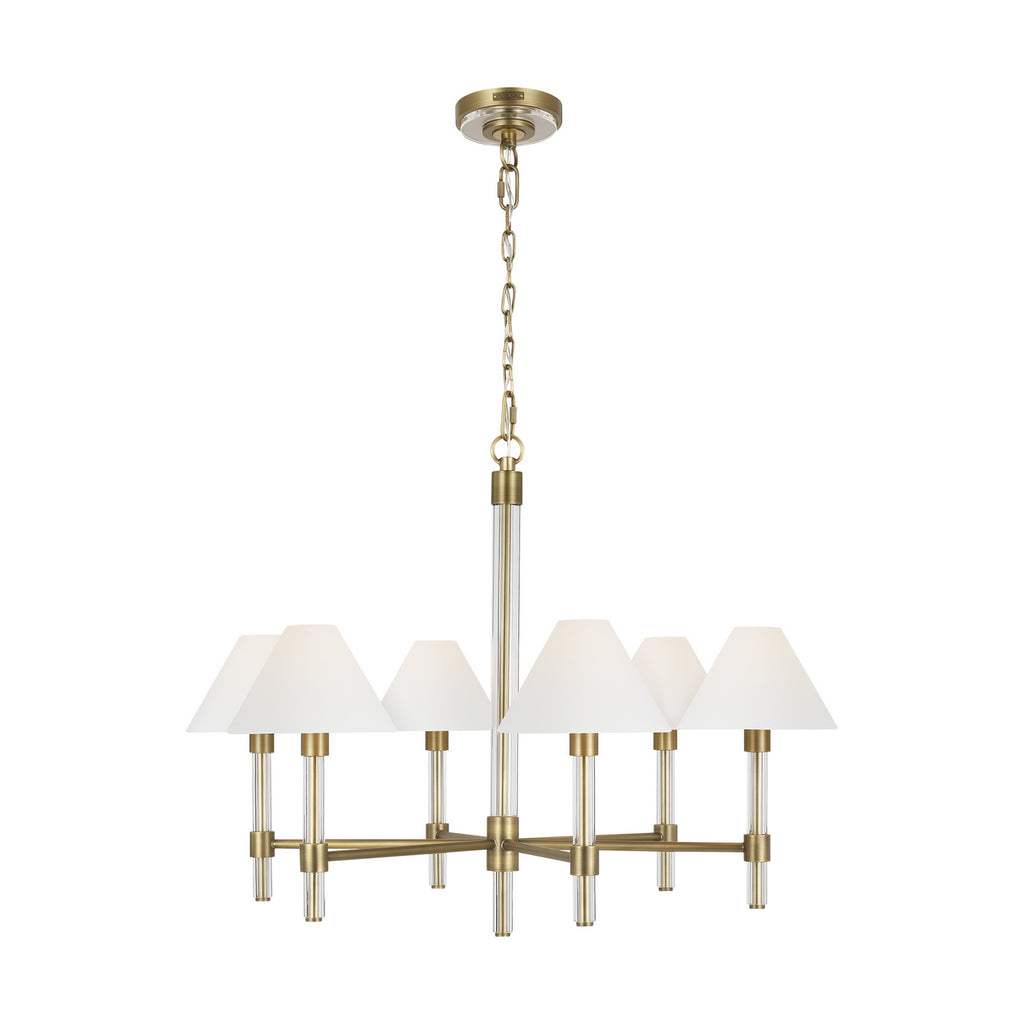 LC1076TWB Robert 6 Light Chandelier | Main Image