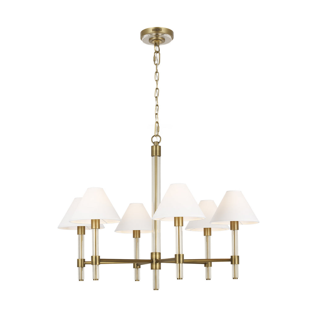 LC1076TWB Robert 6 Light Chandelier | Alternate Image
