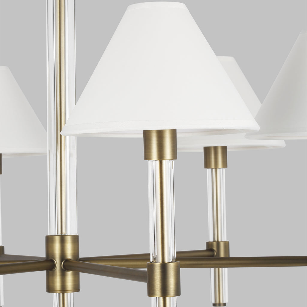 LC1076TWB Robert 6 Light Chandelier | Alternate Image