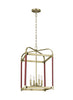 LC1144TWB Hadley 4 Light Lantern Pendant | Alternate Image